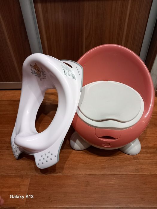 Nocnik fotel plus nakładka na toaletę