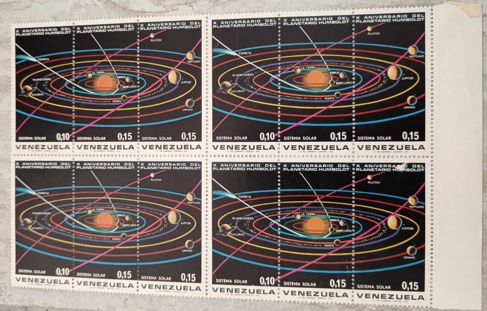 selos conjunto venezuela 19 em total
