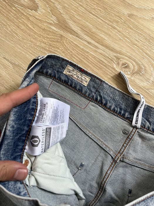 LEVIS ENGINEERED red label lej 512 jeans engineering diesel armani bootcut джинси