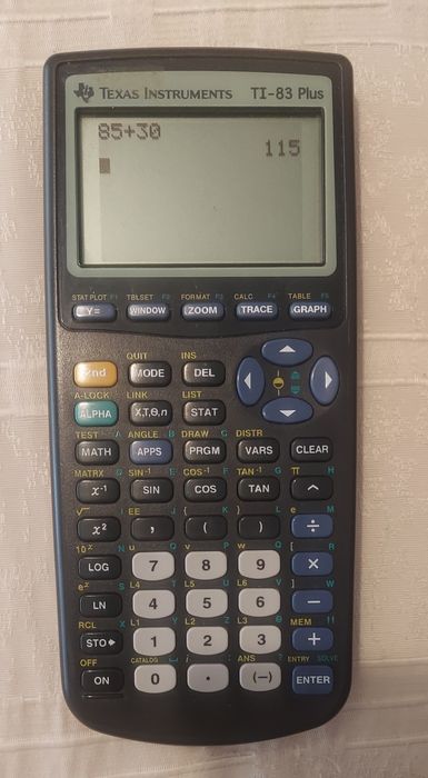 Calculadora Gráfica Texas Instruments TI-83 Plus