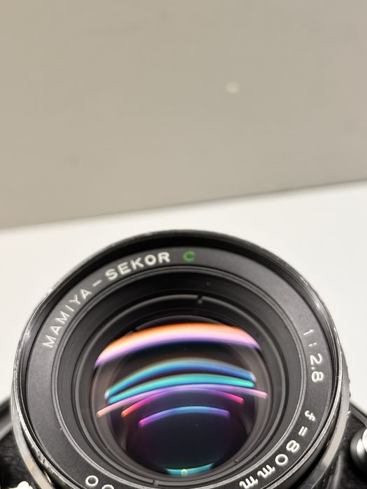 Mamiya 645 pryzmat obiektyw