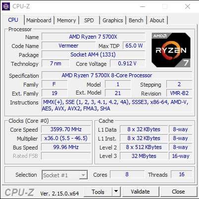 ПК по компонентам 5700X | RX 9600XT 16GB | 32GB DDR4 | NV3 2Tb SSD