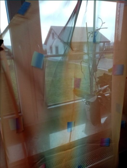 Ozdobą, zasłonki na okno