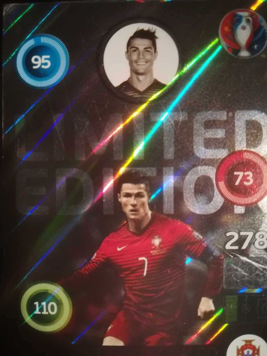 RONALDO - EURO 2016 - XXL Limited Edition karta piłkarska