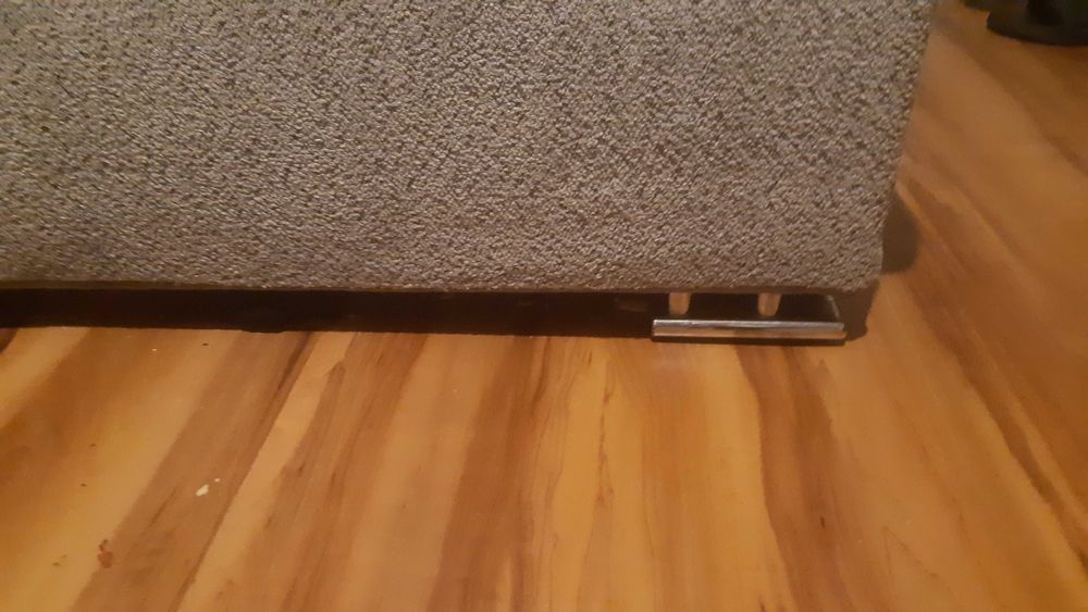 duży narożnik szary