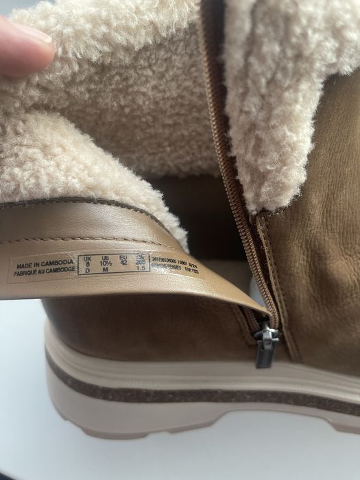 Зимние ботинки CLARKS, 41-42 р.