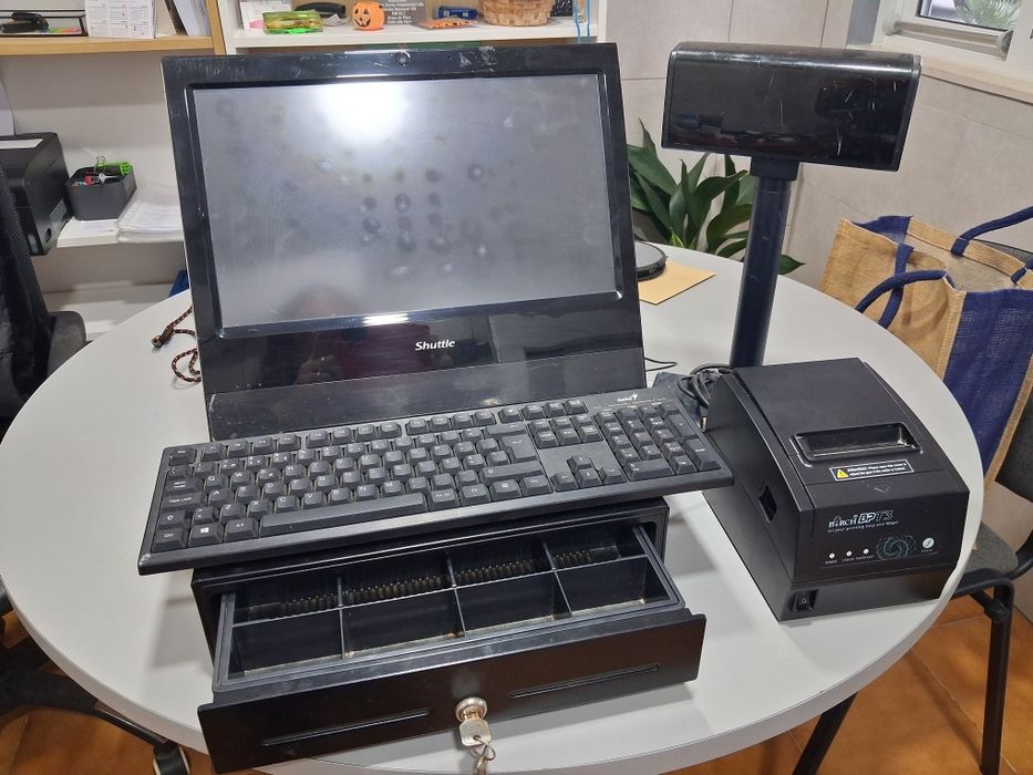 Pos  Registadora para loja Computador gaveta impressora