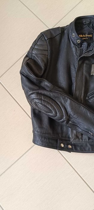 Kurtka skórzana styl motocyklowy rozm. S/M