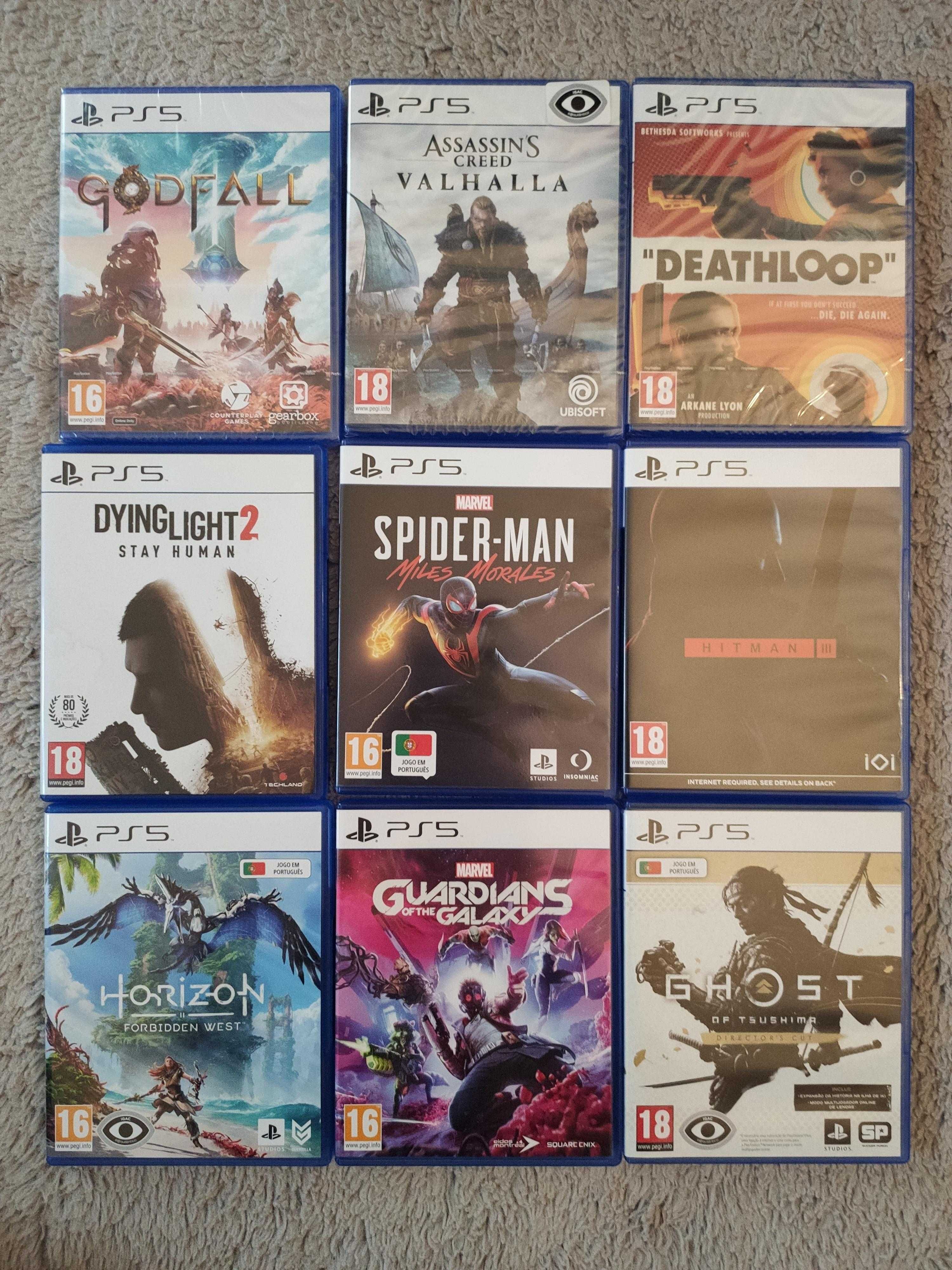 8 Jogos PS5 Novos e Usados (apenas 180€) Albufeira • OLX Portugal