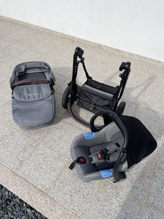 Carrinho de bebé + Babycoque (com alcofa)