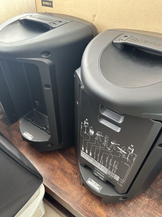 Colunas Yamaha Stagepas 600BT + amplificador dB Technologies HPA 1000