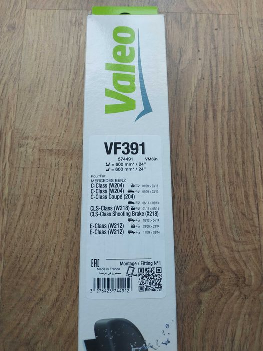 Escova do limpa-vidros VALEO VF391