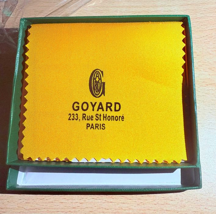 Goyard wallet white