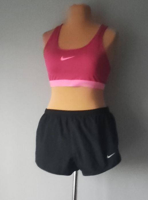 Zestaw Nike na siłownię,fitness r.L,szorty , biustonosz