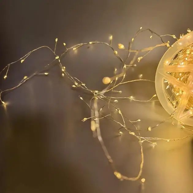 Хвойна лапа 30,50,100 м мишура роса Польща хіт тіктоку мішура гирлянда