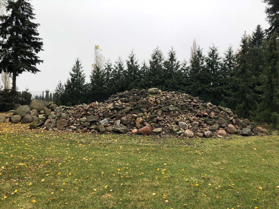 Oddam kamienie polne, gruz betonowy 100 ton