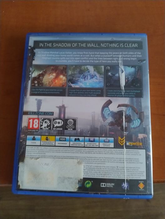 Gra Killzone Shadowfall na Ps4
