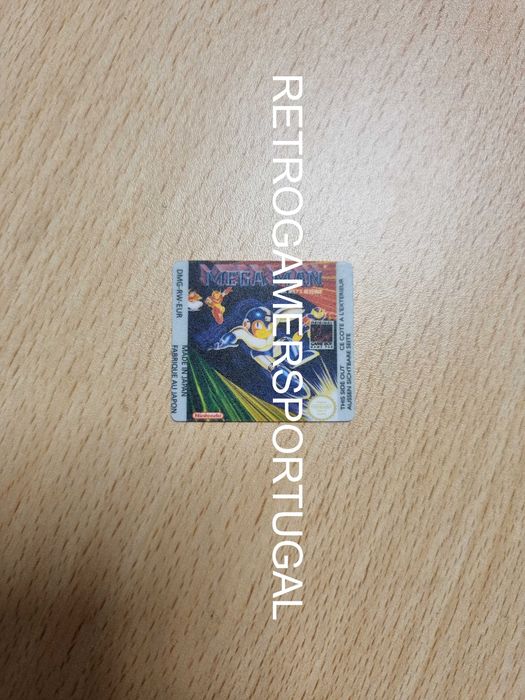 Label reposição para Mega Man: Dr. Wily's Revenge