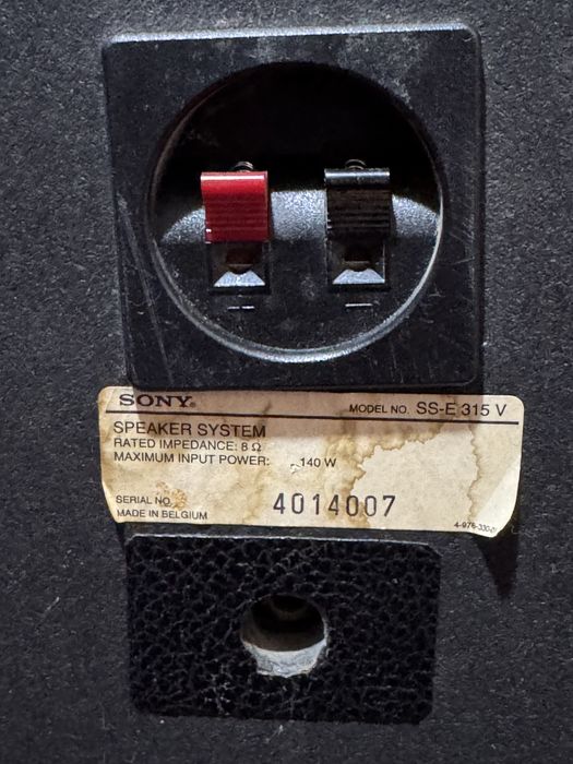 Колонка SONY SS-E315V