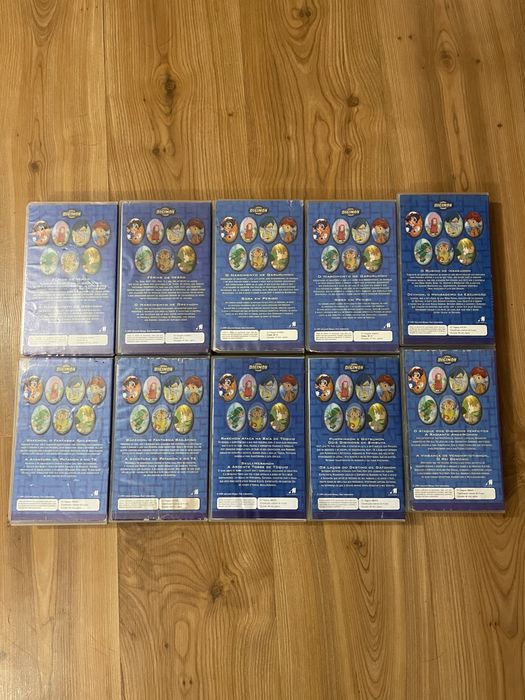 Conjunto Digimon VHS planeta deagostini