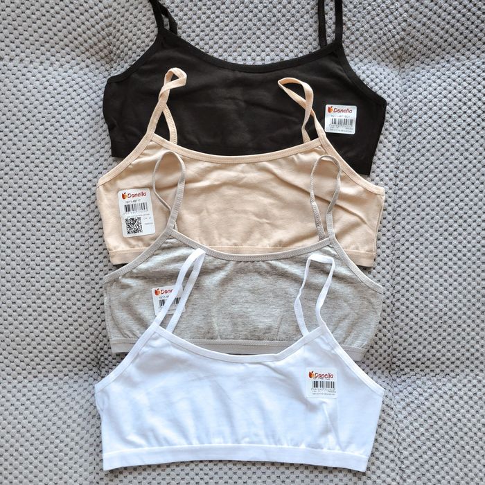Топ дитячий 6-15р, топік базовий комплект топ і трусики Donella турція