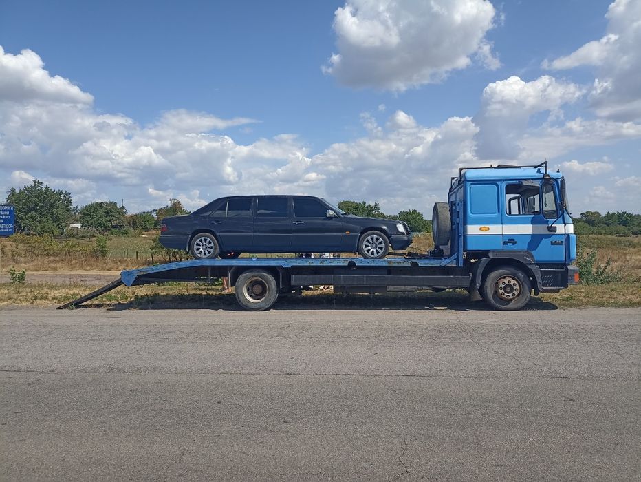 Євакуатор Ман на пневмоходу