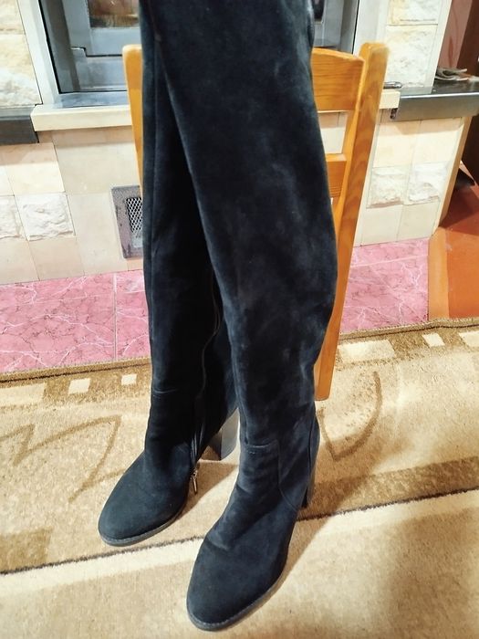 Женские зимние сапоги с каблуками 36 размера,женские каблуки