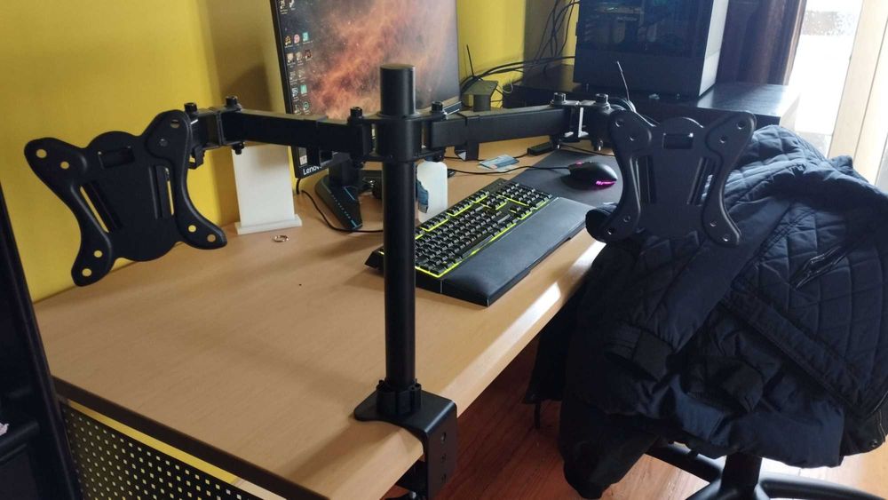 Suporte para dois monitores