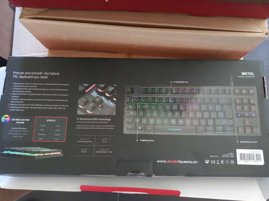 Teclado computador pc Mars Gaming