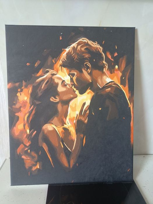 Готові картини за номерами з Одеси в асортименті, розмір 40*50