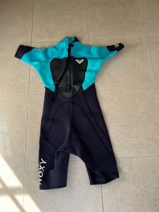 Fato Surf/Bodyboard Roxy Syncro Azul Marinho (tam 36)