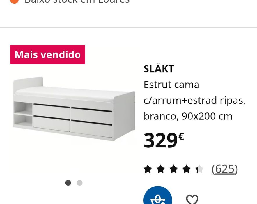 Vendo ou troco cama
