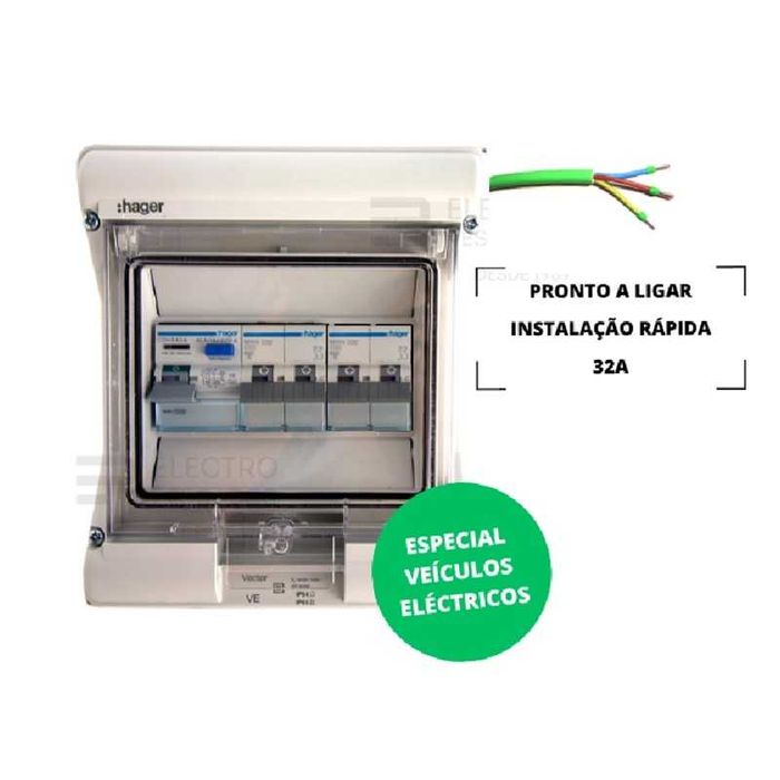 Quadro Elétrico Pré-Montado-Carregador Carro Electrico REF. C2307.1799