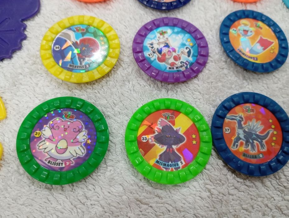 30€ TAZOS POKÉMON, entrego em Rio tinto ou envio CTT