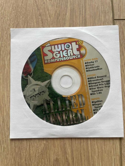 Świat Gier Komputerowych CD –  Allied General Gorky 17 Driver