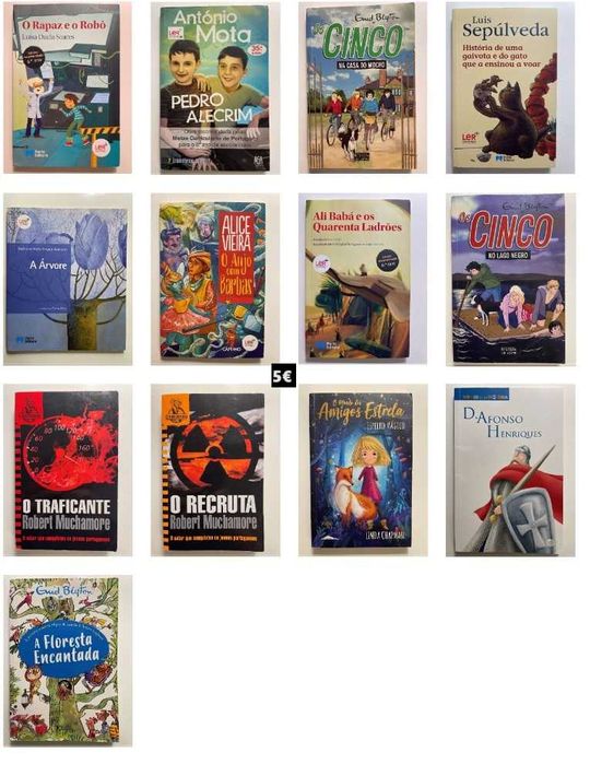 Venda livros usados em ótimo estado