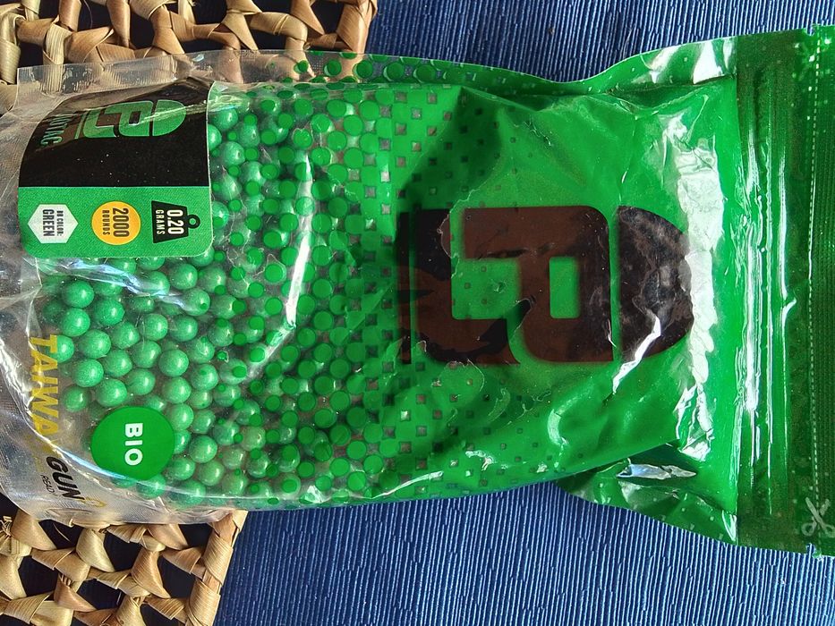 Bbs para airsoft 6 mm, 0,12g, 0,20g, 0,23g, 0,25g.