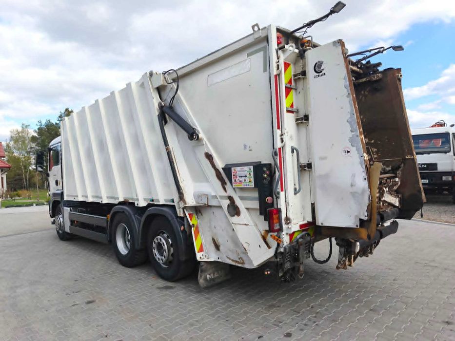 zabudowa śmieciarki Faun Variopress 524 w całosci lub na czesci sterownik siłownik 2013 rok kompletna