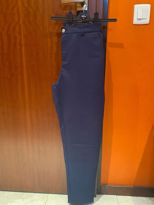 Navy Blue Suit Trousers
