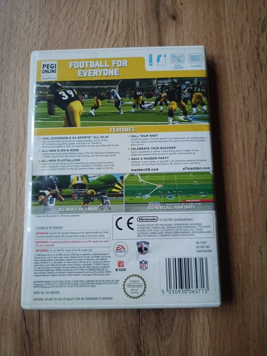Madden NFL 09 All-Play Nintendo Wii