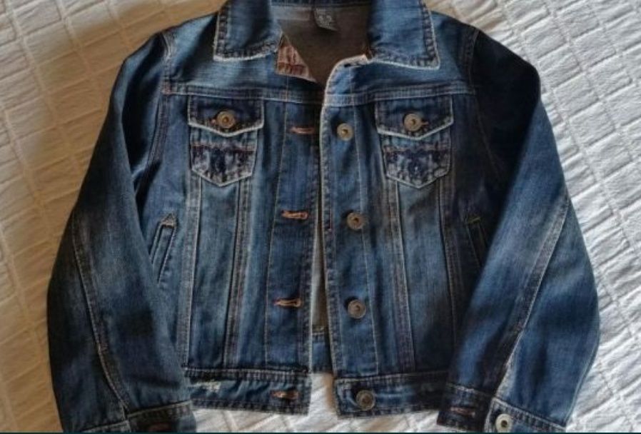 IMPECÁVEL l Colete forrado+ Blusão Ganga ZARA 4-5 Anos