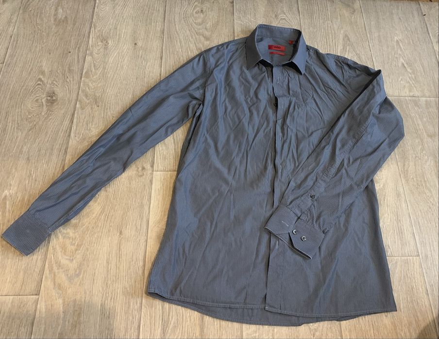 Сорочка Hugo Boss (Slim Fit) в тонку смужку