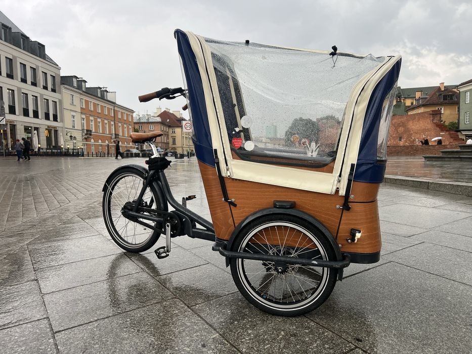 Babboe Curve Mountain — rower cargo z budą | Warszawa