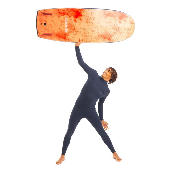 Fato de Surf Homem 900 Neoprene 3/2 mm sem fecho Azul