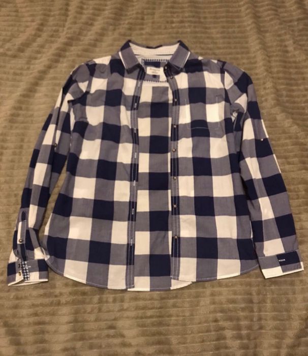 Camisa xadrez da Massimo Dutti