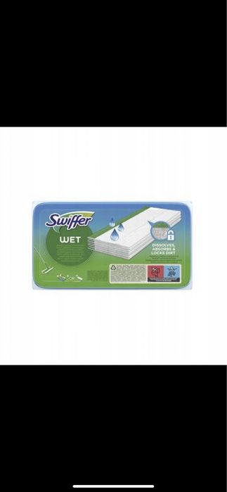 Вологі серветки для швабри Swiffer