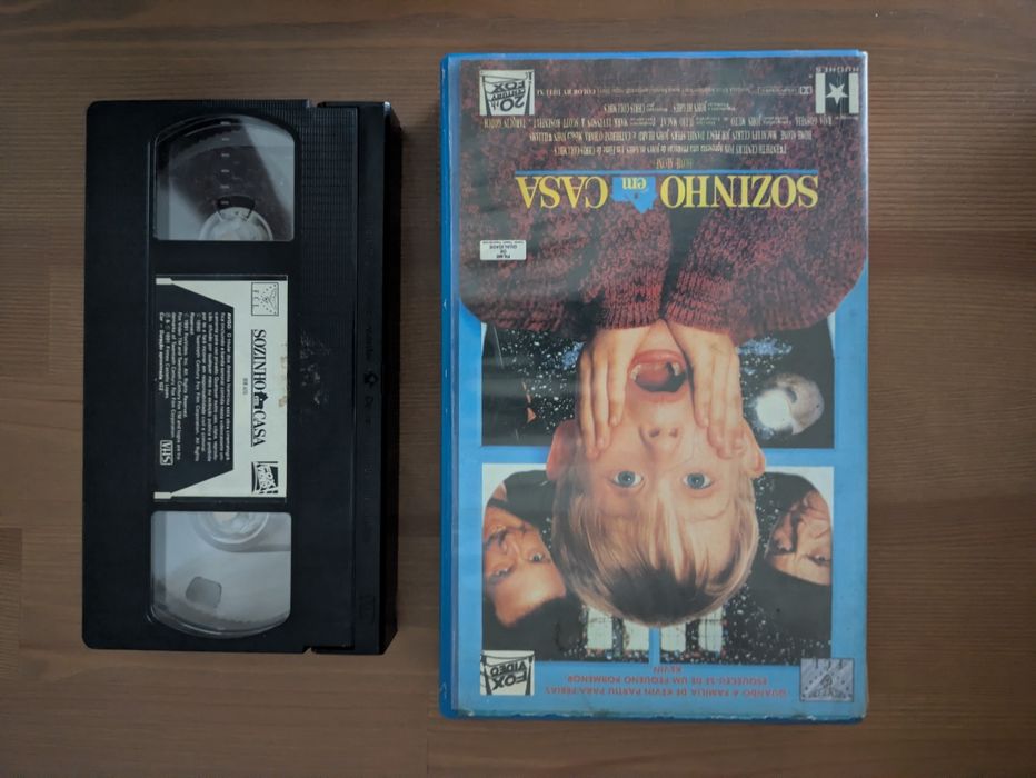 VHS " Sozinho em Casa " 1990 (Opt. Estado)