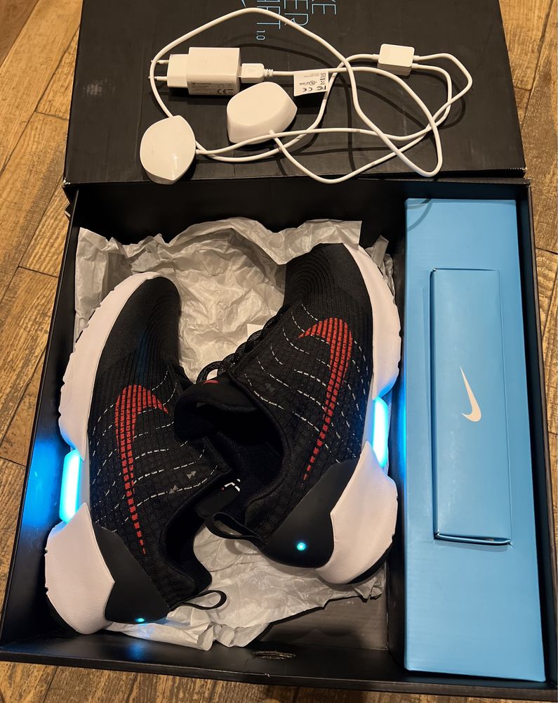 Nike hyperadapt best sale 1.0 red lagoon