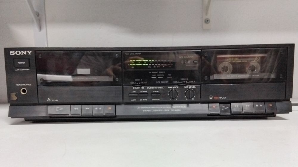 SONY deck cassettes TC-W300