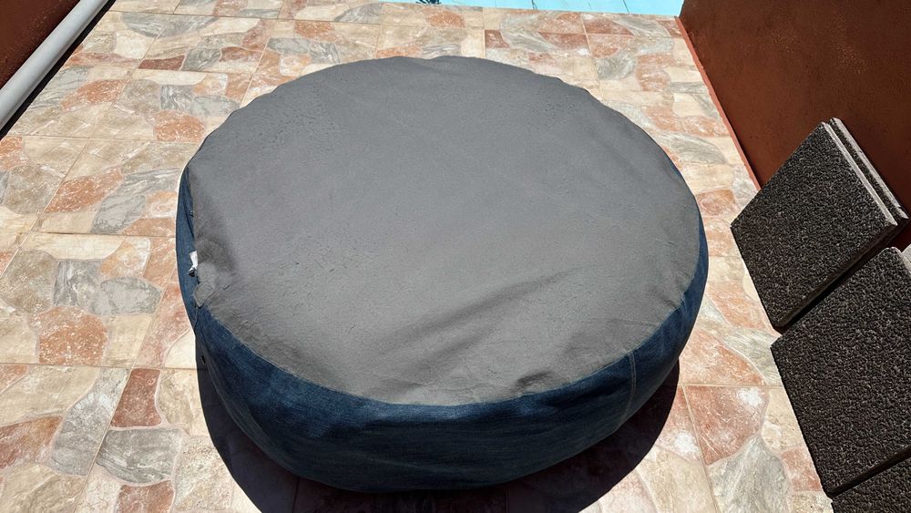 Pufe Insuflável vintage da Ikea - POSIG